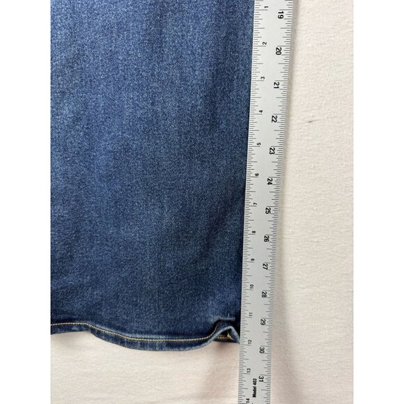 Old Navy Women's Flare Jeans High-Rise Secret-Smooth Pockets Blue Size 10 - Picture 5 of 11